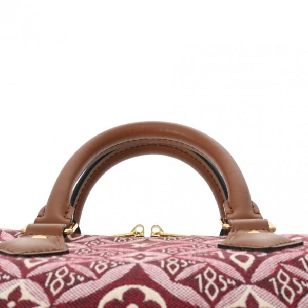 800000127162000 4 Louis Vuitton Speedy Bandouliere 25 Jacquard 2WAY Bag Bordeaux