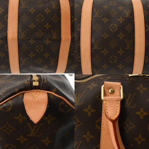 800000127182000 10 c Louis Vuitton Keepall 50 Monogram Bag Brown