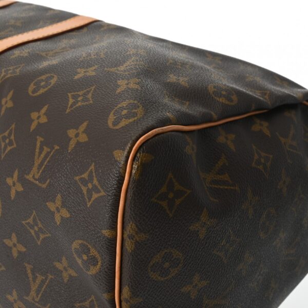 800000127182000 6 Louis Vuitton Keepall 50 Monogram Bag Brown