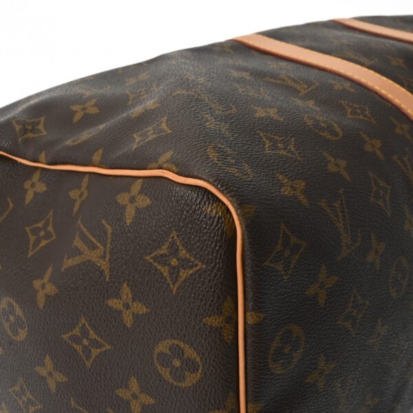 800000127182000 7 Louis Vuitton Keepall 50 Monogram Bag Brown