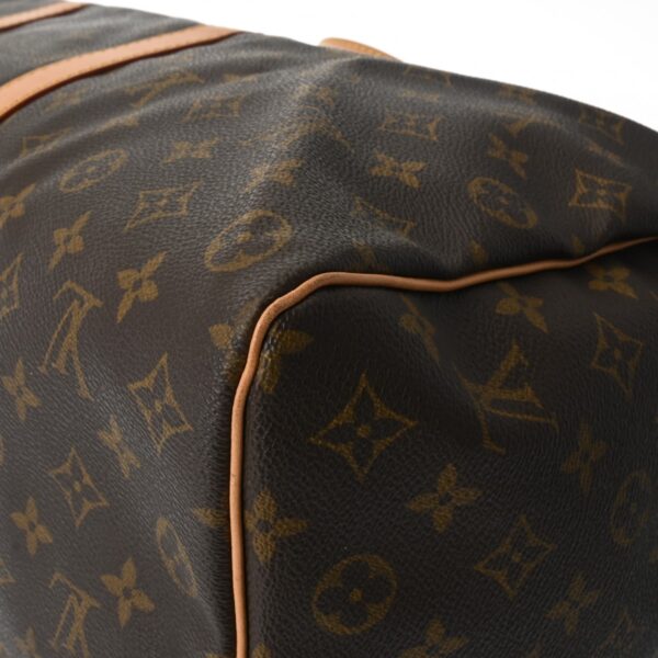 800000127182000 8 Louis Vuitton Keepall 50 Monogram Bag Brown