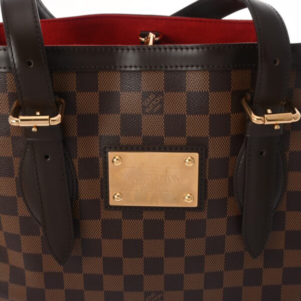 800000127236000 10 Louis Vuitton Hampstead MM Damier Handbag Brown