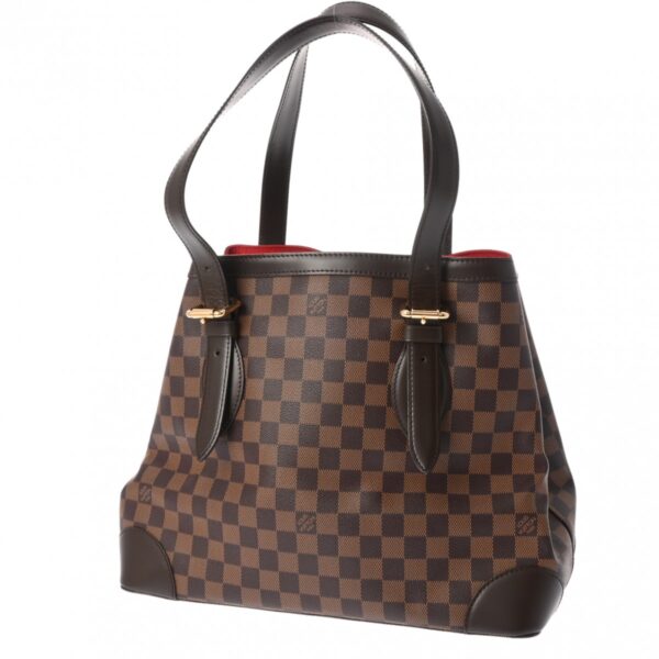 800000127236000 2 Louis Vuitton Hampstead MM Damier Handbag Brown