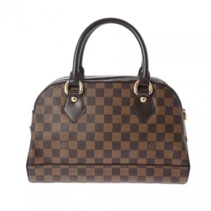 800000127291000 1 Louis Vuitton Popincourt Monogram Canvas Leather Shoulder Bag