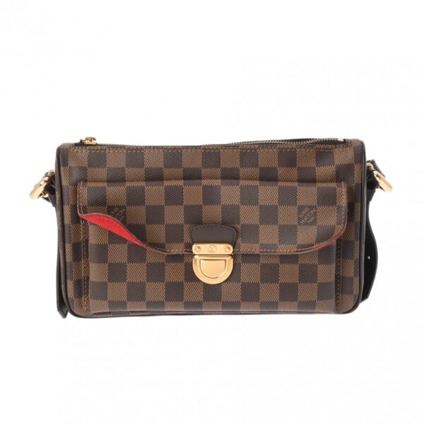 800000127320000 1 Louis Vuitton Ravello GM Damier Shoulder Bag Brown