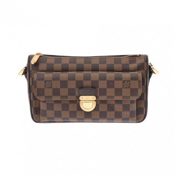 800000127321000 1 Louis Vuitton Ravello GM Damier Shoulder Bag Brown