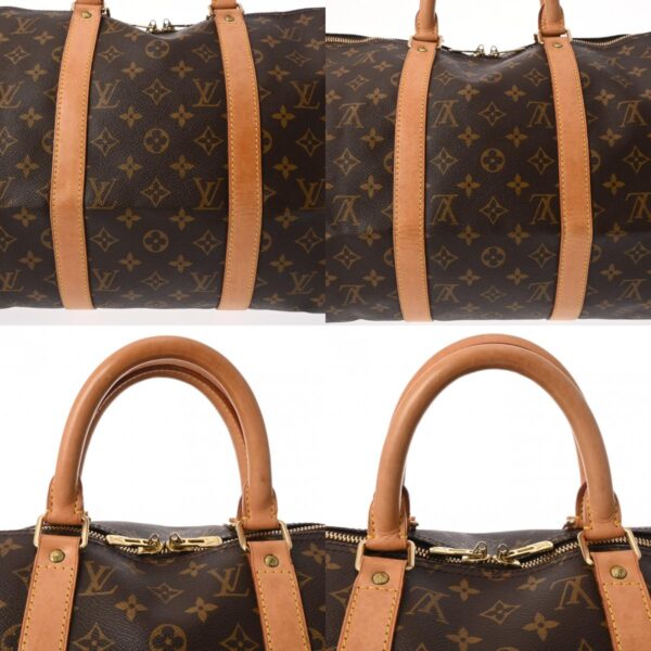 800000127334000 13 c Louis Vuitton Keepall Bandouliere 50 Monogram Bag Brown