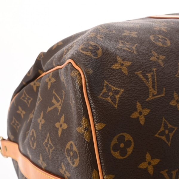 800000127334000 6 Louis Vuitton Keepall Bandouliere 50 Monogram Bag Brown