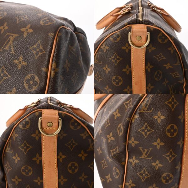 800000127334000 9 c Louis Vuitton Keepall Bandouliere 50 Monogram Bag Brown