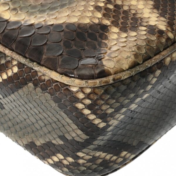 800000127341000 7 Gucci Soho Python Shoulder Bag Brown