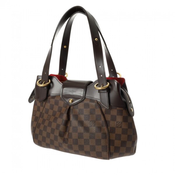 800000127359000 2 Louis Vuitton Sistina PM Damier Handbag Brown