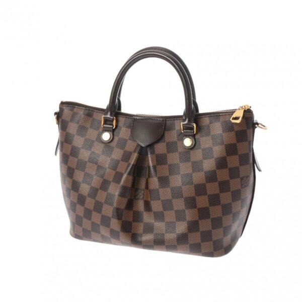 800000127363000 2 Louis Vuitton Sienna PM 2WAY Damier Handbag Brown