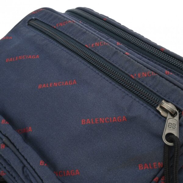 800000127503000 10 Balenciaga Explorer Belt Nylon Body Bag Navy