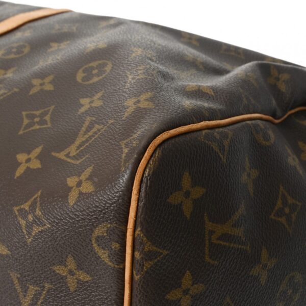 800000127507000 6 Louis Vuitton Keepall Bandouliere 55 Monogram Bag Brown