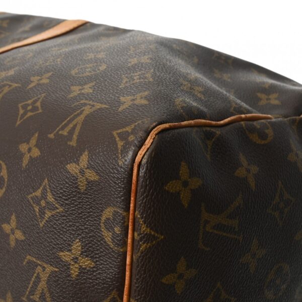 800000127507000 8 Louis Vuitton Keepall Bandouliere 55 Monogram Bag Brown