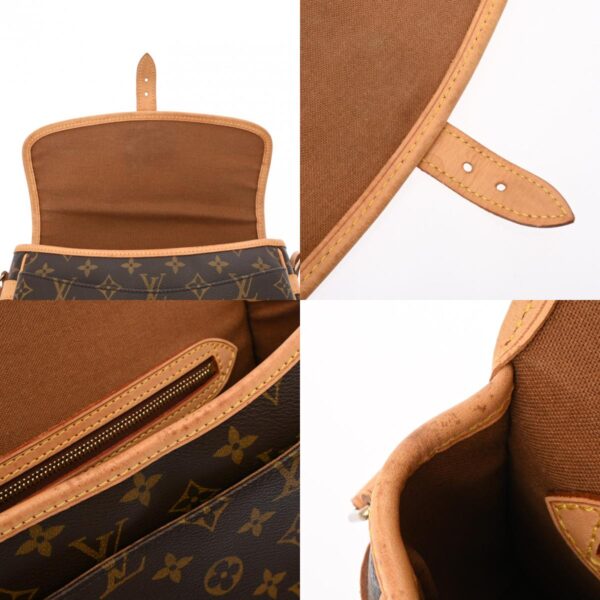 800000127534000 14 c Louis Vuitton Sologne Monogram Shoulder Bag Brown