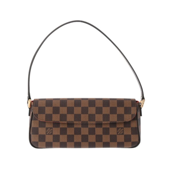 800000127540000 1 Louis Vuitton Recoleta Damier Handbag Brown