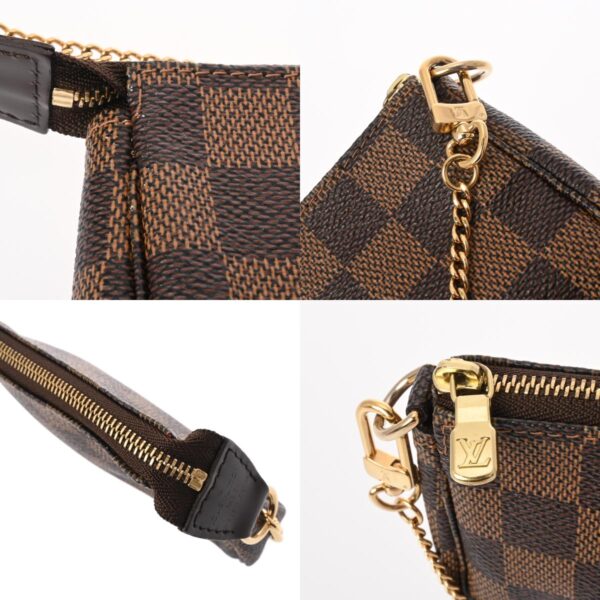 800000127609000 11 c Louis Vuitton Mini Pochette Accessory Damier Pouch Brown