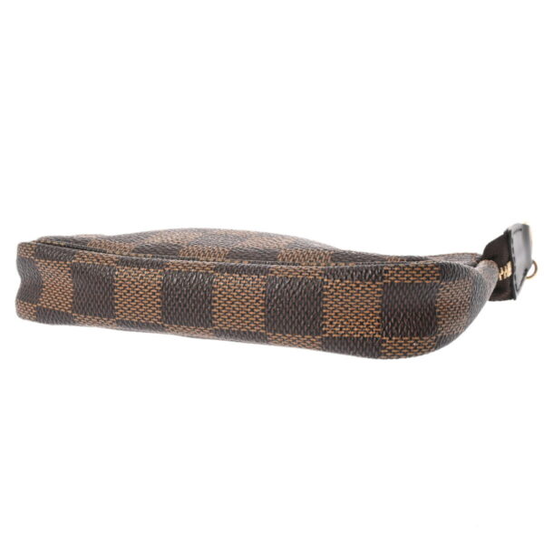 800000127609000 4 Louis Vuitton Mini Pochette Accessory Damier Pouch Brown