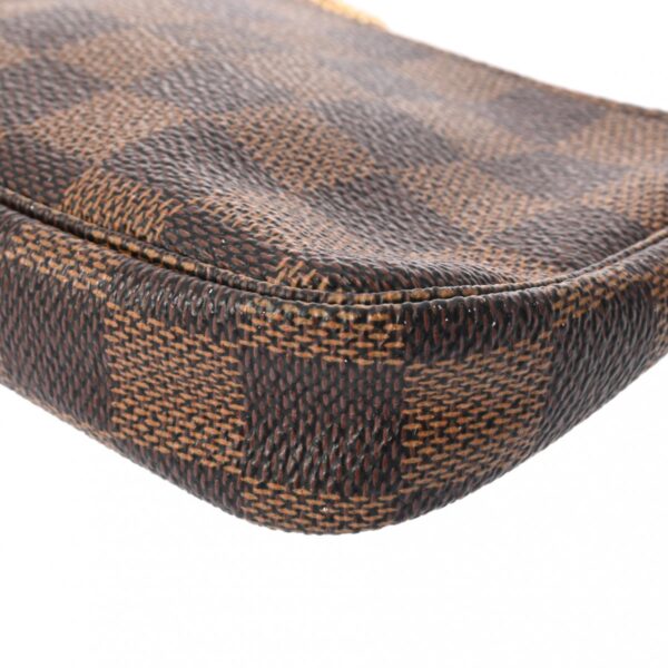 800000127609000 6 Louis Vuitton Mini Pochette Accessory Damier Pouch Brown