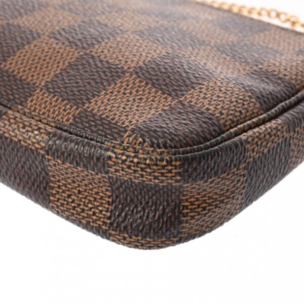 800000127609000 8 Louis Vuitton Mini Pochette Accessory Damier Pouch Brown