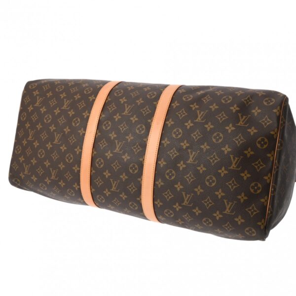 800000127618000 6 Louis Vuitton Keepall 60 Monogram Bag Brown