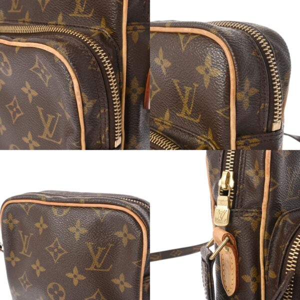 800000127642000 10 c Louis Vuitton Amazon Monogram Shoulder Bag Brown