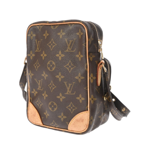 800000127642000 2 Louis Vuitton Amazon Monogram Shoulder Bag Brown