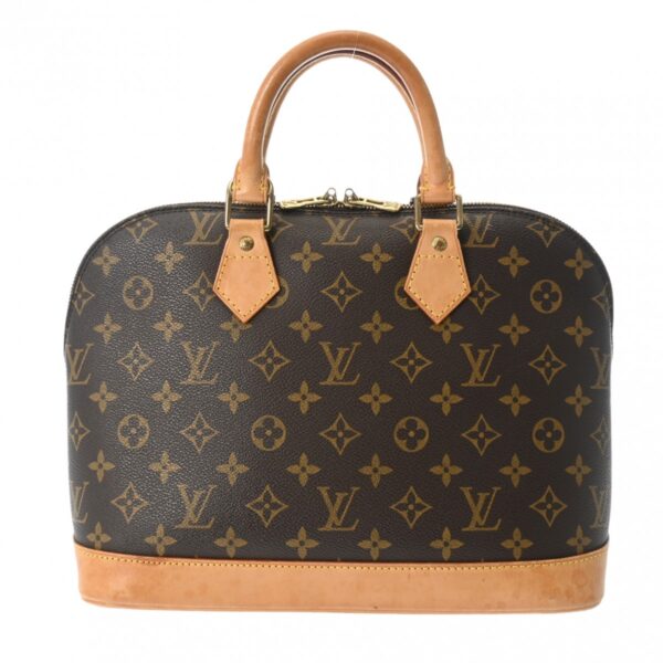 800000127663000 1 Louis Vuitton Alma Monogram Handbag Brown