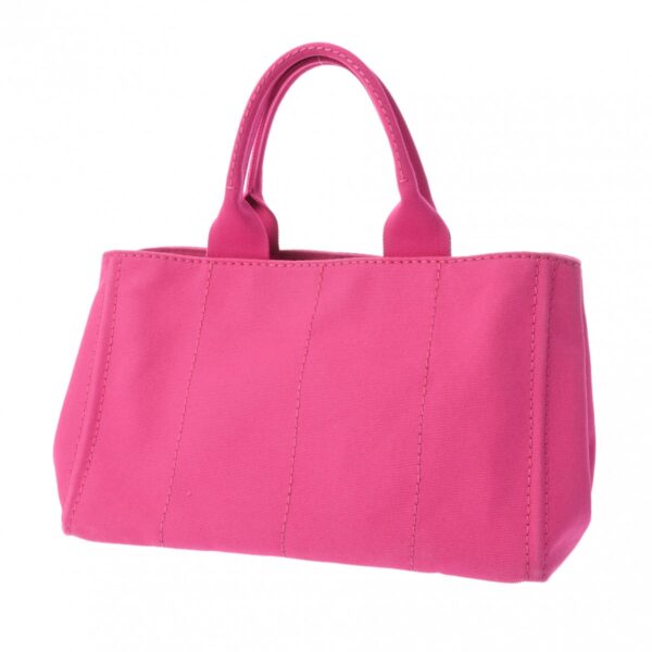 800000127666000 2 Prada Canapa Tote Tote Bag Pink