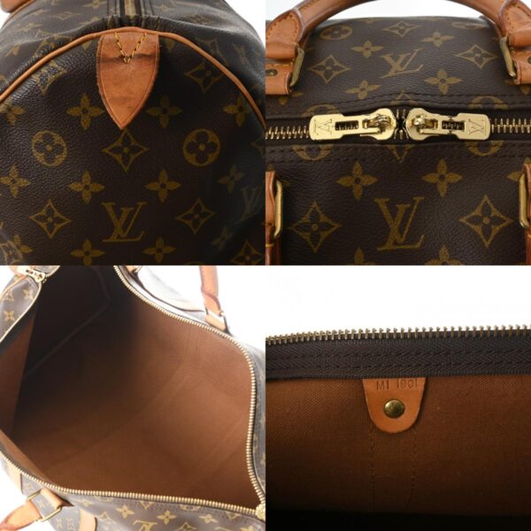 800000127672000 14 c Louis Vuitton Keepall 55 Monogram Bag Brown