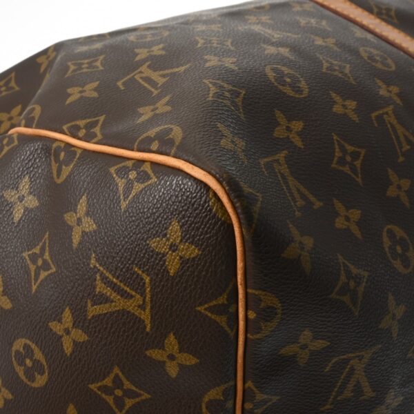 800000127672000 9 Louis Vuitton Keepall 55 Monogram Bag Brown