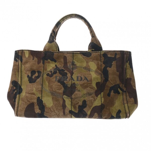 800000127677000 1 Prada Canapa Tote Tote Bag Camouflage