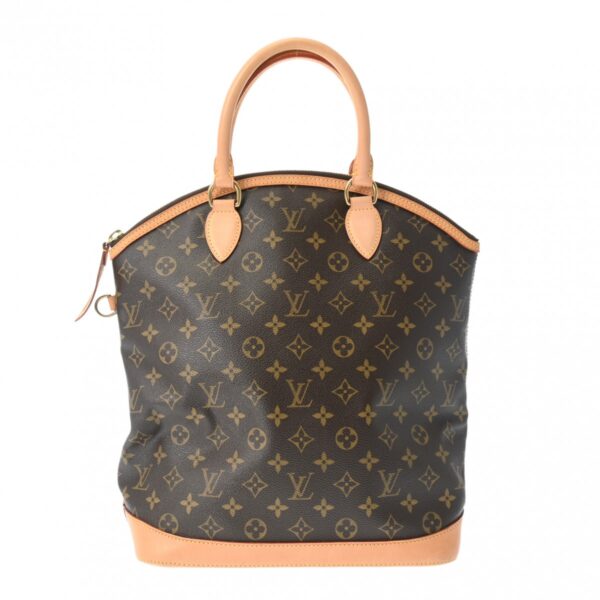 800000127720000 1 Louis Vuitton Lock It Vertical Monogram Handbag Brown