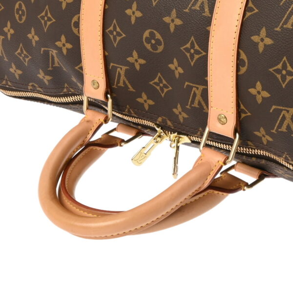 800000127879000 3 Louis Vuitton Keepall 50 Monogram Bag Brown