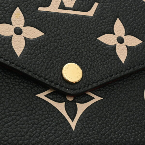 800000127988000 10 Louis Vuitton Empreinte Pochette Felicie Leather Shoulder Bag Black