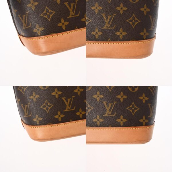 800000128020000 10 c Louis Vuitton Alma Monogram Handbag Brown