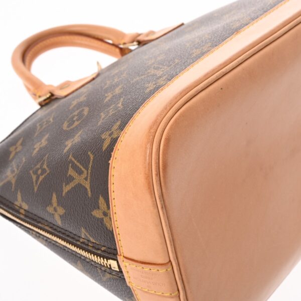 800000128020000 6 Louis Vuitton Alma Monogram Handbag Brown