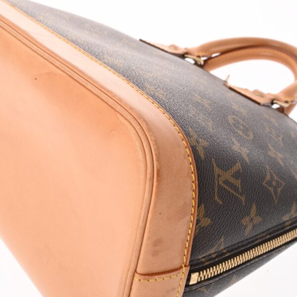 800000128020000 7 Louis Vuitton Alma Monogram Handbag Brown