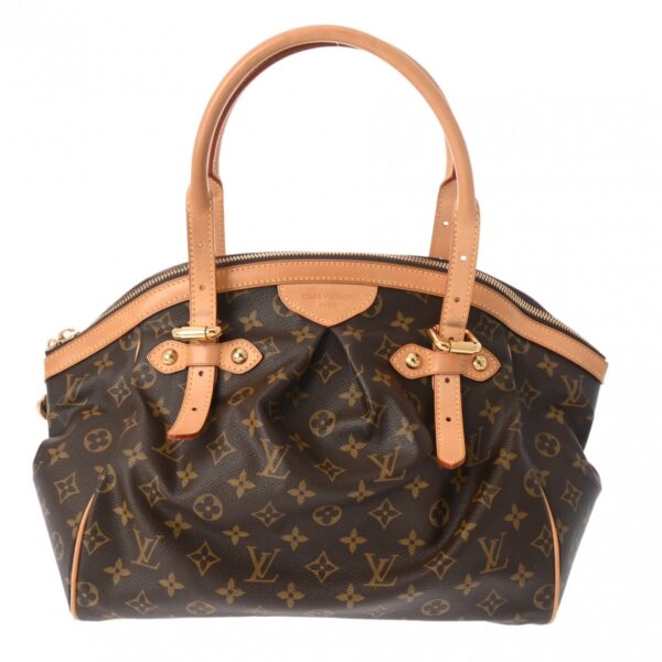 800000128025000 1 Louis Vuitton Tivoli GM Monogram Handbag Brown