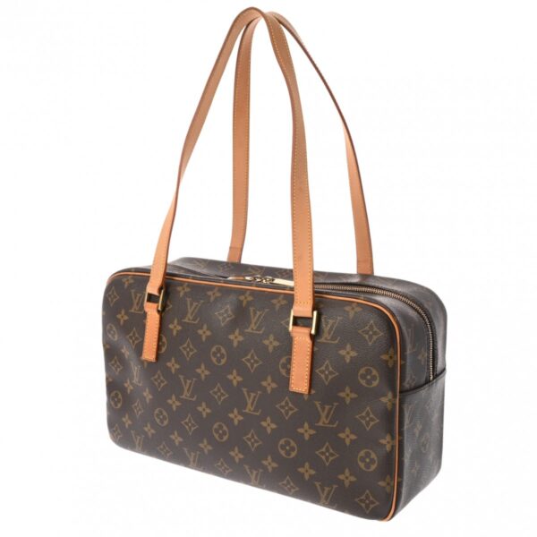 800000128100000 2 Louis Vuitton City GM Monogram Handbag Brown