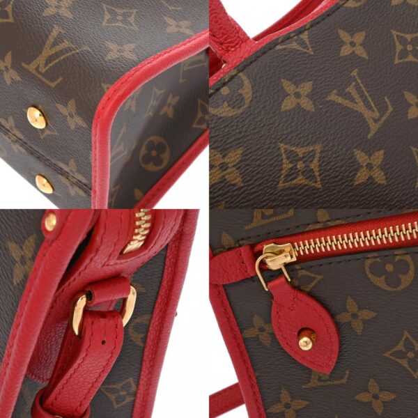 800000128106000 10 c Louis Vuitton Monogram Popincourt PM 2WAY Handbag Red