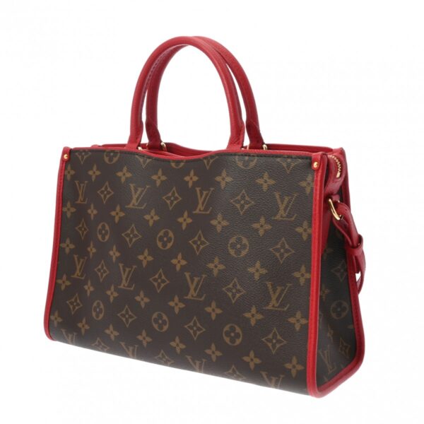 800000128106000 2 Louis Vuitton Monogram Popincourt PM 2WAY Handbag Red