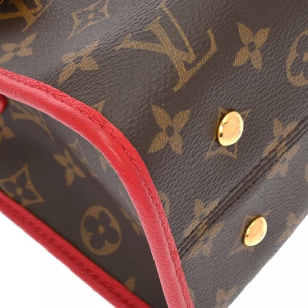 800000128106000 7 Louis Vuitton Monogram Popincourt PM 2WAY Handbag Red