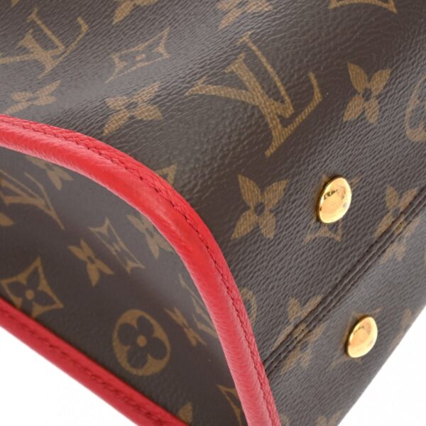 800000128106000 9 Louis Vuitton Monogram Popincourt PM 2WAY Handbag Red