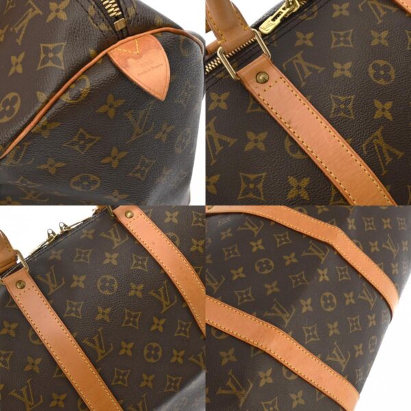 800000128125000 16 c Louis Vuitton Keepall 50 Monogram Bag Brown