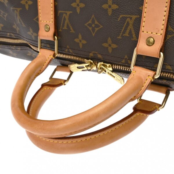 800000128125000 3 Louis Vuitton Keepall 50 Monogram Bag Brown