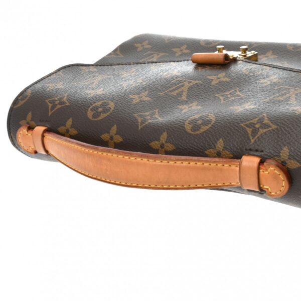 800000128139000 4 Louis Vuitton Pochette Metis MM Monogram Handbag Brown