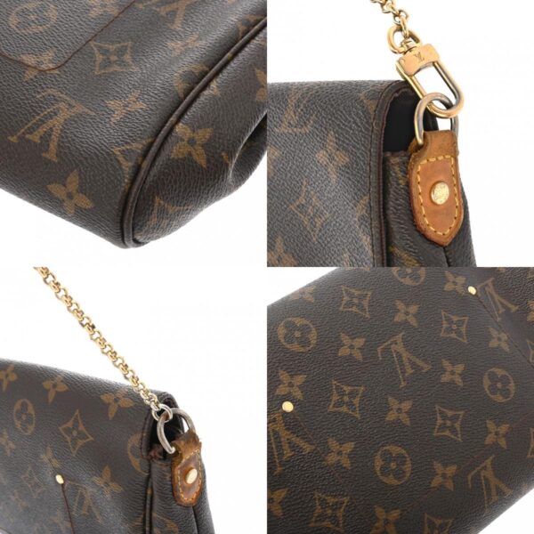 800000128147000 9 c Louis Vuitton Favorite MM 2WAY Shoulder Bag Brown