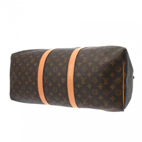 800000128180000 7 Louis Vuitton Keepall 50 Monogram Bag Brown